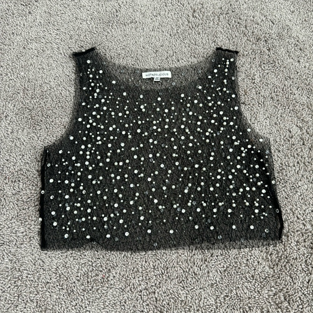 Kiss me Crystal Top